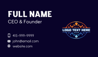 Ice Fire Ventilation Business Card