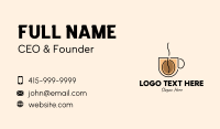 Robusta Coffee Cup Business Card