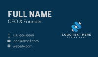 Tech Letter Z  Business Card Design
