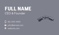 Scribbling Business Card example 3