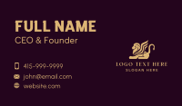 Lion Wing Beast Business Card