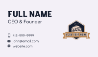 Himalayas Mountain Banner Business Card