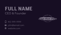 Funky Business Card example 1