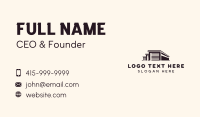 Warehouse Facility Building Business Card Design