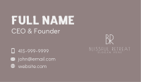 Elegance Business Card example 4