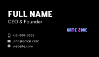 Cyber Tech Wordmark Business Card Image Preview