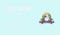 Cute Cockatoo Bird Mascot Business Card