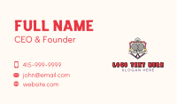 Shuttlecock Business Card example 1