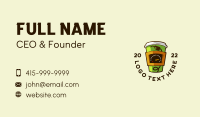Coffee Cup Fuel  Business Card