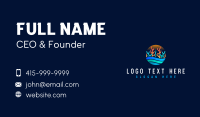 Coral Business Card example 3