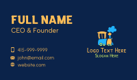 Toy Train Business Card example 1