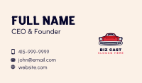 Old School Muscle Car Business Card