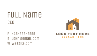 House Apartment Realtor Business Card Image Preview