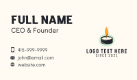 Scented Candle Spa  Business Card