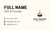 Scented Candle Spa  Business Card Image Preview