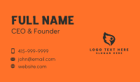 Black Wings Business Card example 3