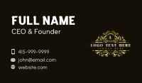 Premium Leaf Fashion Business Card