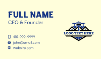 Roofing Hammer Carpentry Business Card