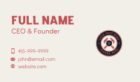 Hammer Carpentry Tools Business Card Design