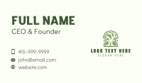 Tree Eco Park Business Card