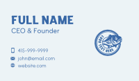 Fisherman Seafood Fishery Business Card