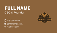 Organic Honey Bee Business Card