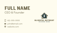 House Construction Renovation Business Card