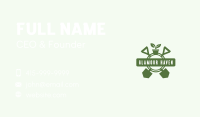 Plant Shovel Gardening Business Card