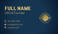 Luxury Hotel Concierge Business Card Design