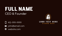 Ghost Coffee Restaurant Business Card Design