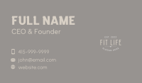 Elegant Classic Jewelry Business Card