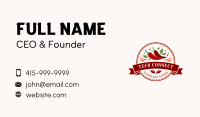 Organic Spicy Chili Business Card