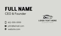 Race Automobile Motor Business Card Design