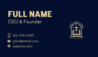 Bible Cross Religion Business Card