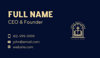 Bible Cross Religion Business Card Design