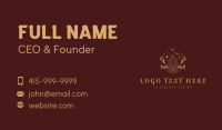 Moon Gemstone Lotus Business Card