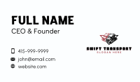 Trailer Truck Transport Business Card Image Preview