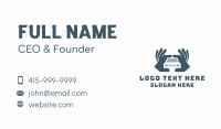 Car Repair Hand  Business Card