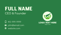 Green Natural Medication Business Card