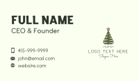 Pine Tree Star Decor Business Card