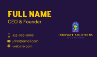 Crucifix Business Card example 2
