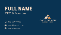 Lightning Triangle  Energy Business Card