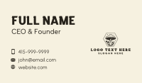 Organic Fungus Mushroom Business Card