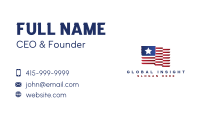 Patriot American Flag Business Card