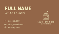 Grinder Business Card example 2