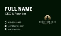 Wood Sawmill Workshop Business Card