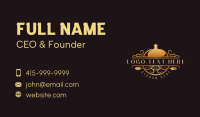 Deluxe Gourmet Restaurant Business Card