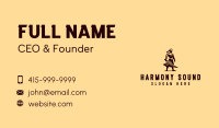 Sword Man Warrior Business Card