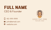 Lady Business Card example 4