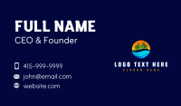 Eco Pond Landscaping Business Card Design